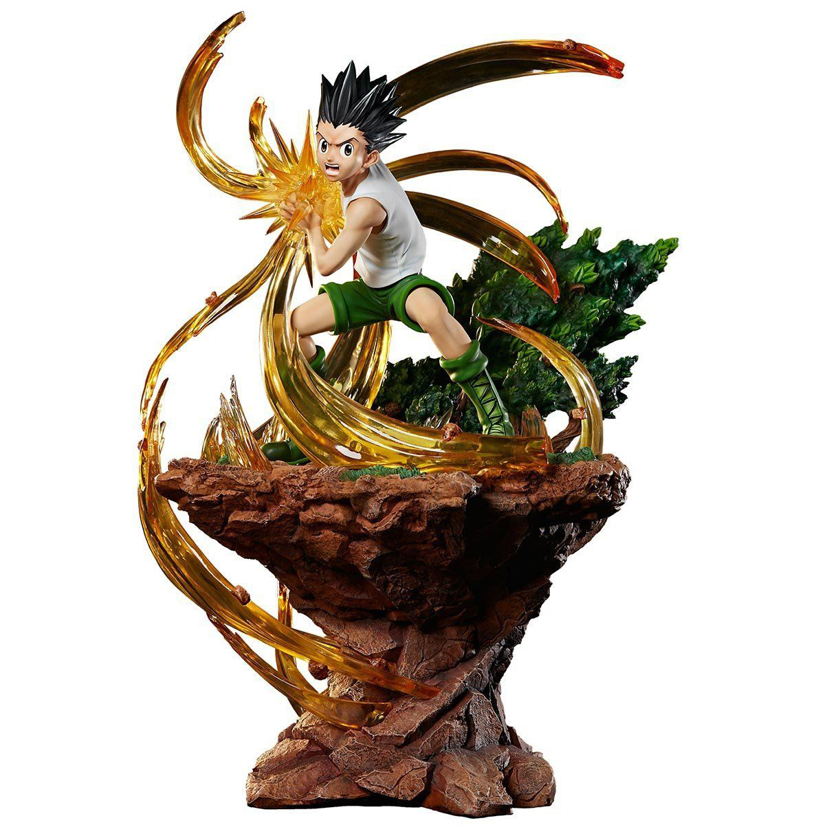 「ハンター×ハンタースタチューシリーズ GON FREECSS」のフィギュア画像