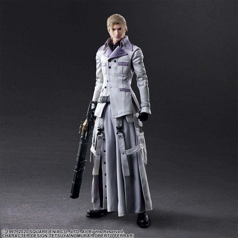 「ファイナルファンタジーVII リメイク PLAY ARTS改 ルーファウス神羅」のフィギュア画像
