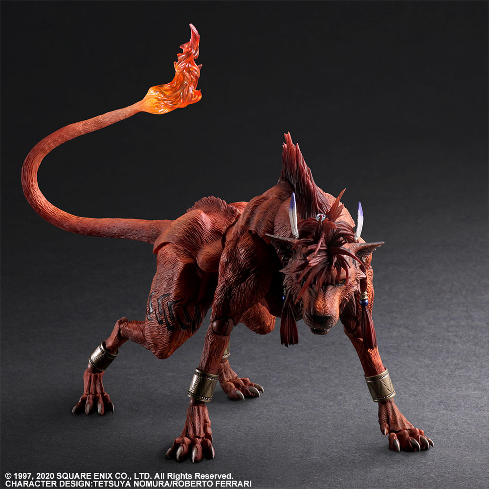 「ファイナルファンタジーVII リメイク PLAY ARTS改 レッドXIII」のフィギュア画像