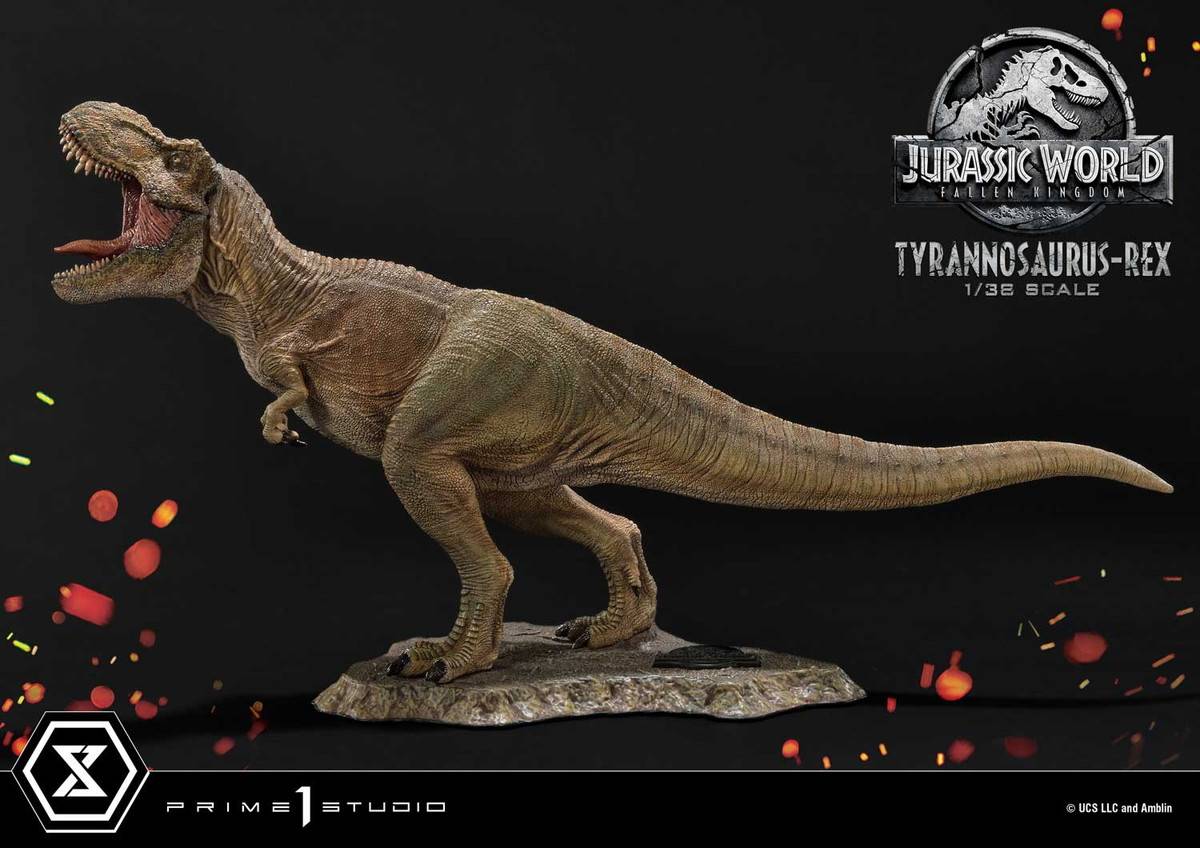 「プライムコレクタブルフィギュア ジュラシック・ワールド:炎の王国 T-REX」のフィギュア画像