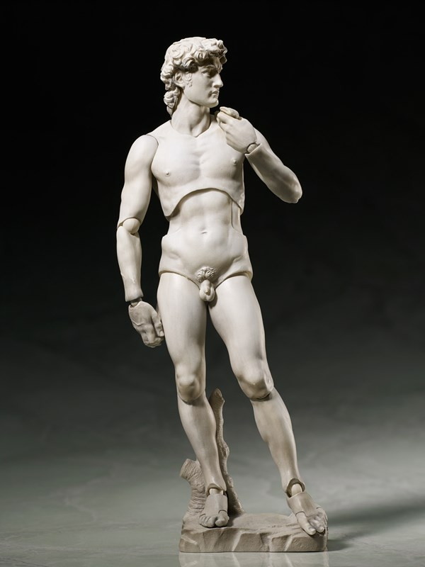 テーブル美術館「figma ダビデ像」のフィギュア画像
