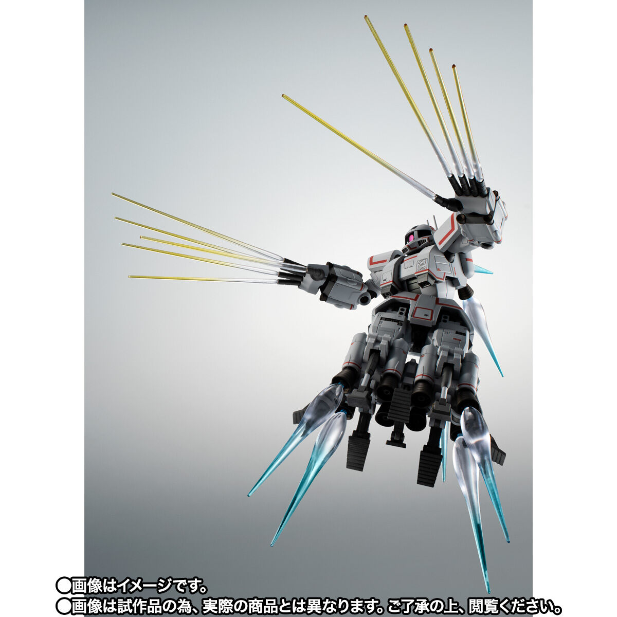 機動戦士ガンダム MSV「ROBOT魂 ＜SIDE MS＞ MSN-01 高速機動型ザク ver. A.N.I.M.E.」のフィギュア画像