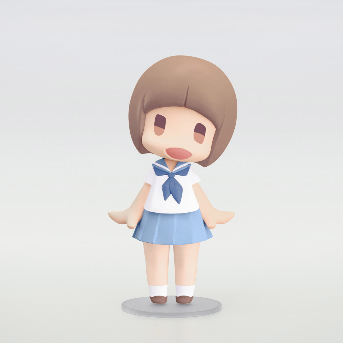 キルラキル「HELLO! GOOD SMILE 満艦飾マコ」のフィギュア画像