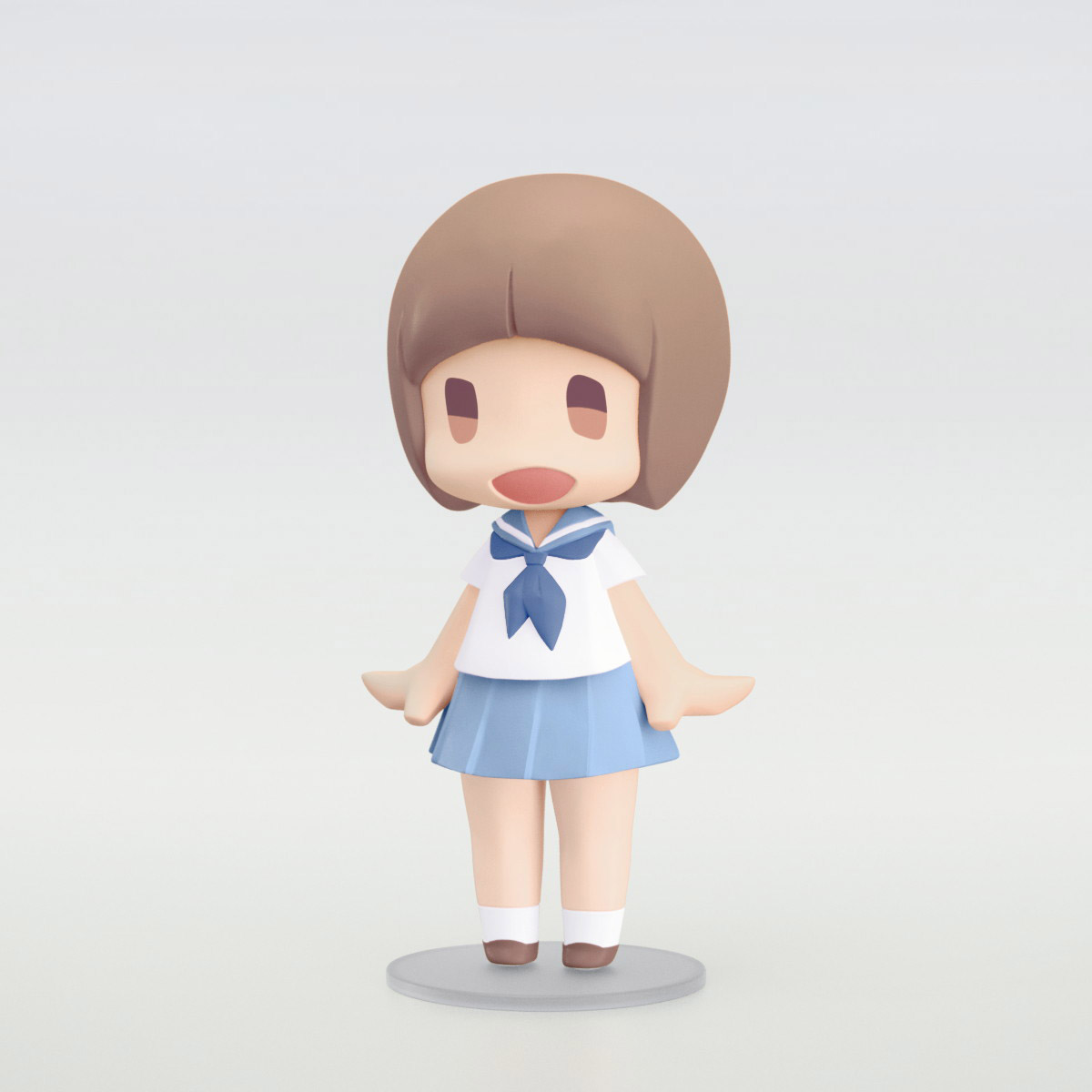 キルラキル「HELLO! GOOD SMILE 満艦飾マコ」のフィギュア画像
