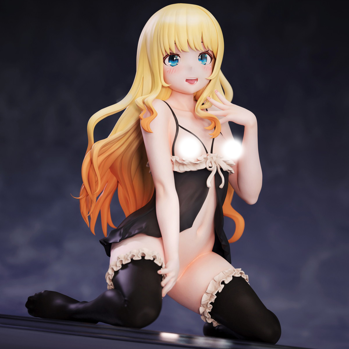 インサイトオリジナル「肉感少女D ベビードールver. 追視アイ仕様」のフィギュア画像