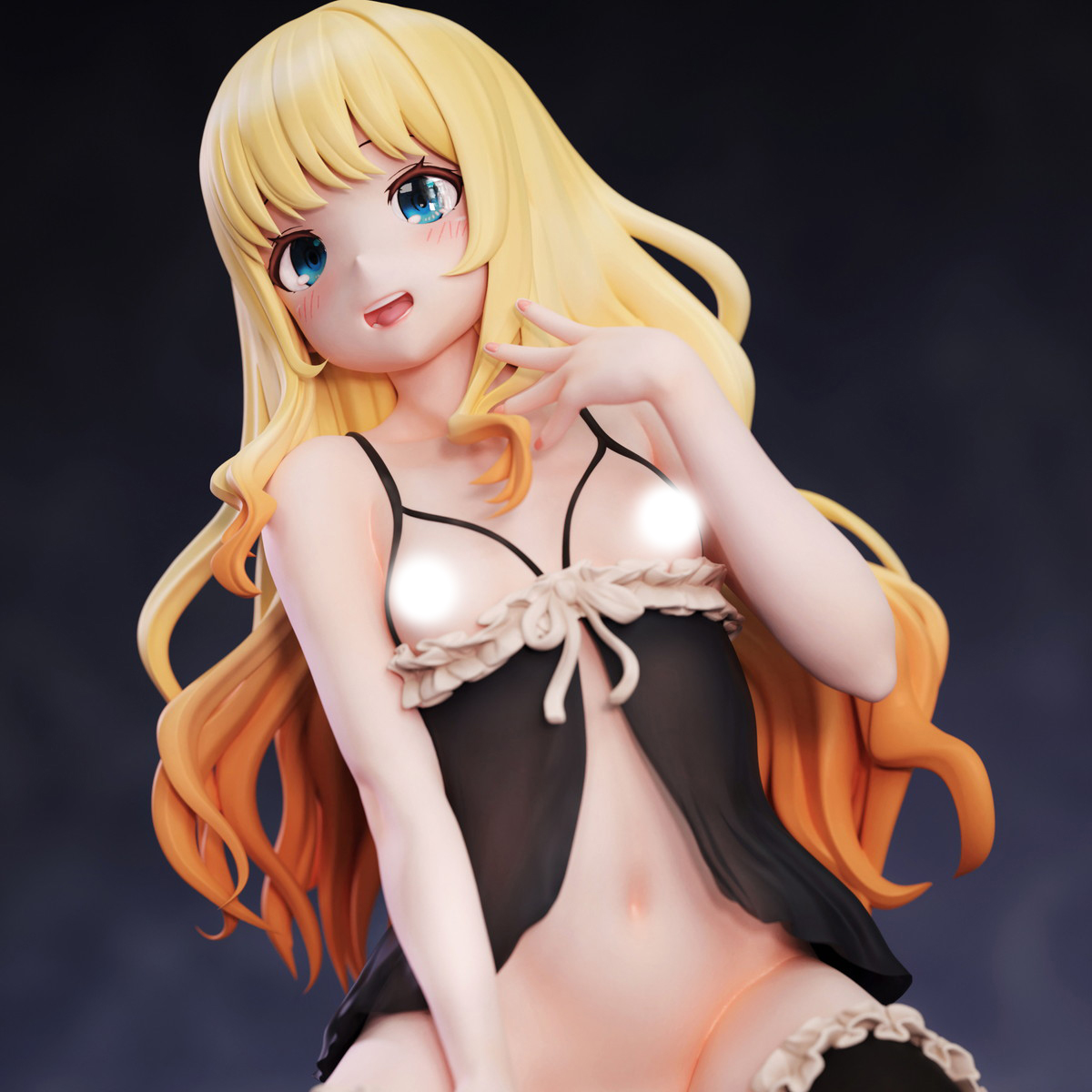 インサイトオリジナル「肉感少女D ベビードールver. 追視アイ仕様」のフィギュア画像