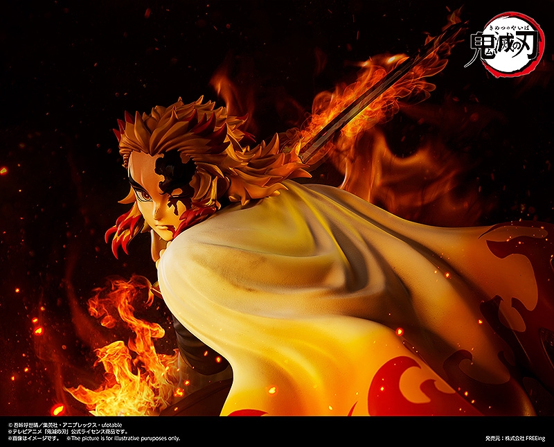 鬼滅の刃「煉獄杏寿郎」のフィギュア画像