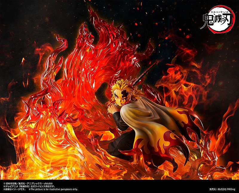 鬼滅の刃「煉獄杏寿郎 完全版」のフィギュア画像