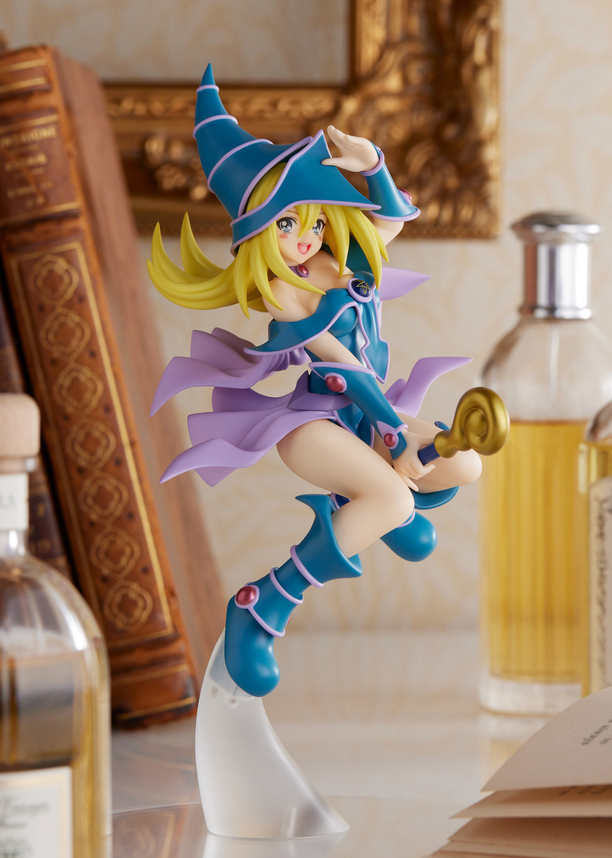 遊☆戯☆王デュエルモンスターズ「POP UP PARADE ブラック・マジシャン・ガール アナザーカラーVer.」のフィギュア画像