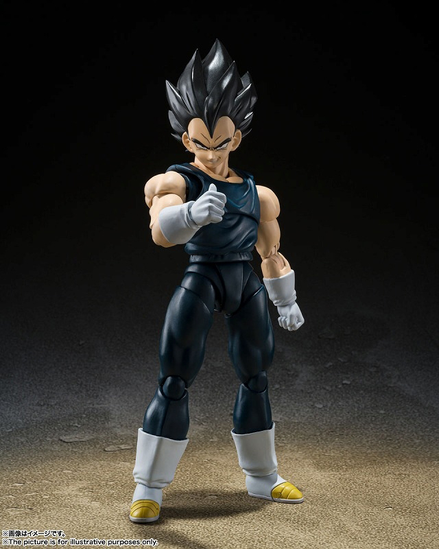 ドラゴンボール超 スーパーヒーロー「S.H.Figuarts ベジータ SUPER HERO」のフィギュア画像