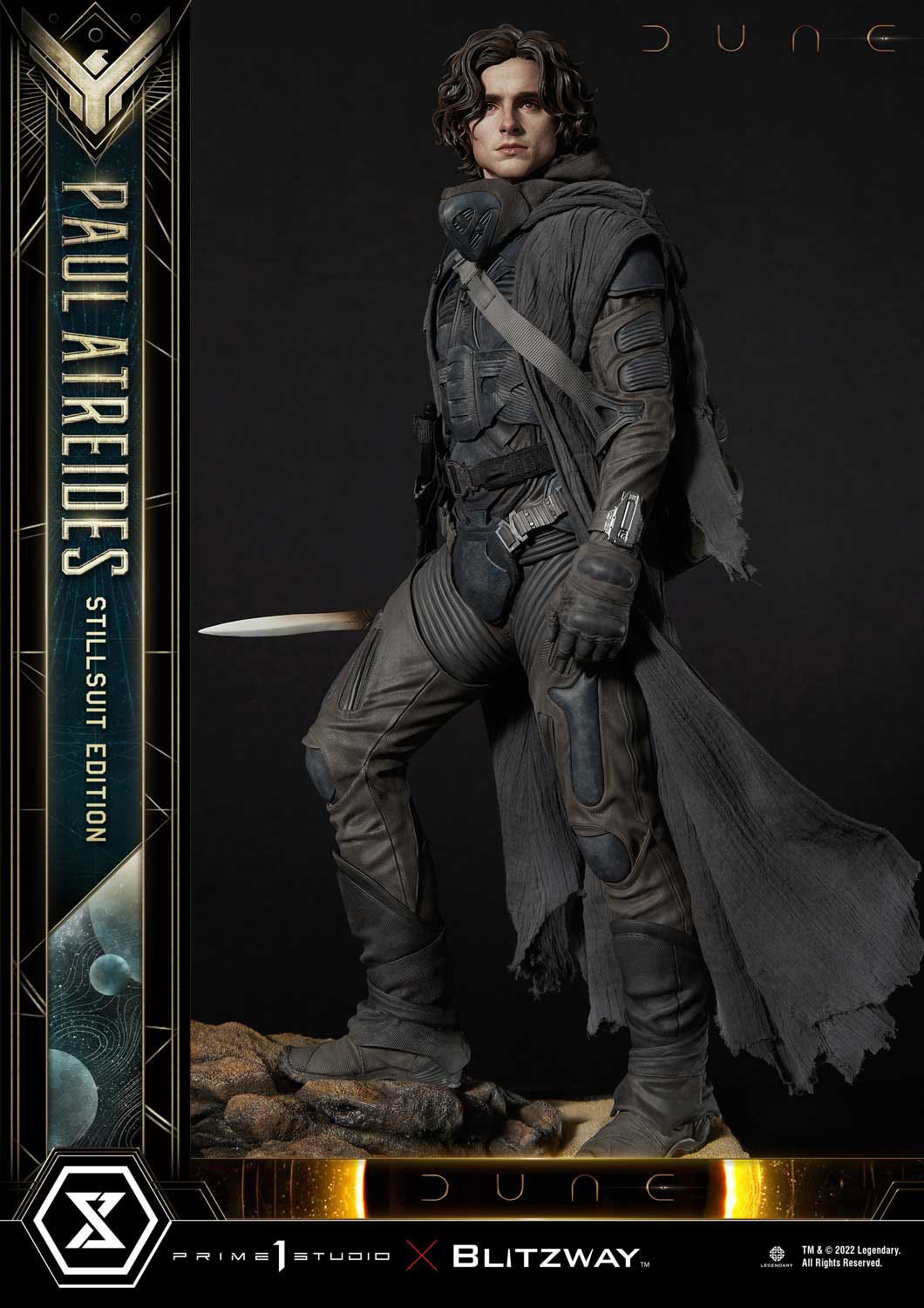 「プレミアムマスターライン DUNE/デューン 砂の惑星 ポール・アトレイデス スティルスーツエディション ボーナス版」のフィギュア画像