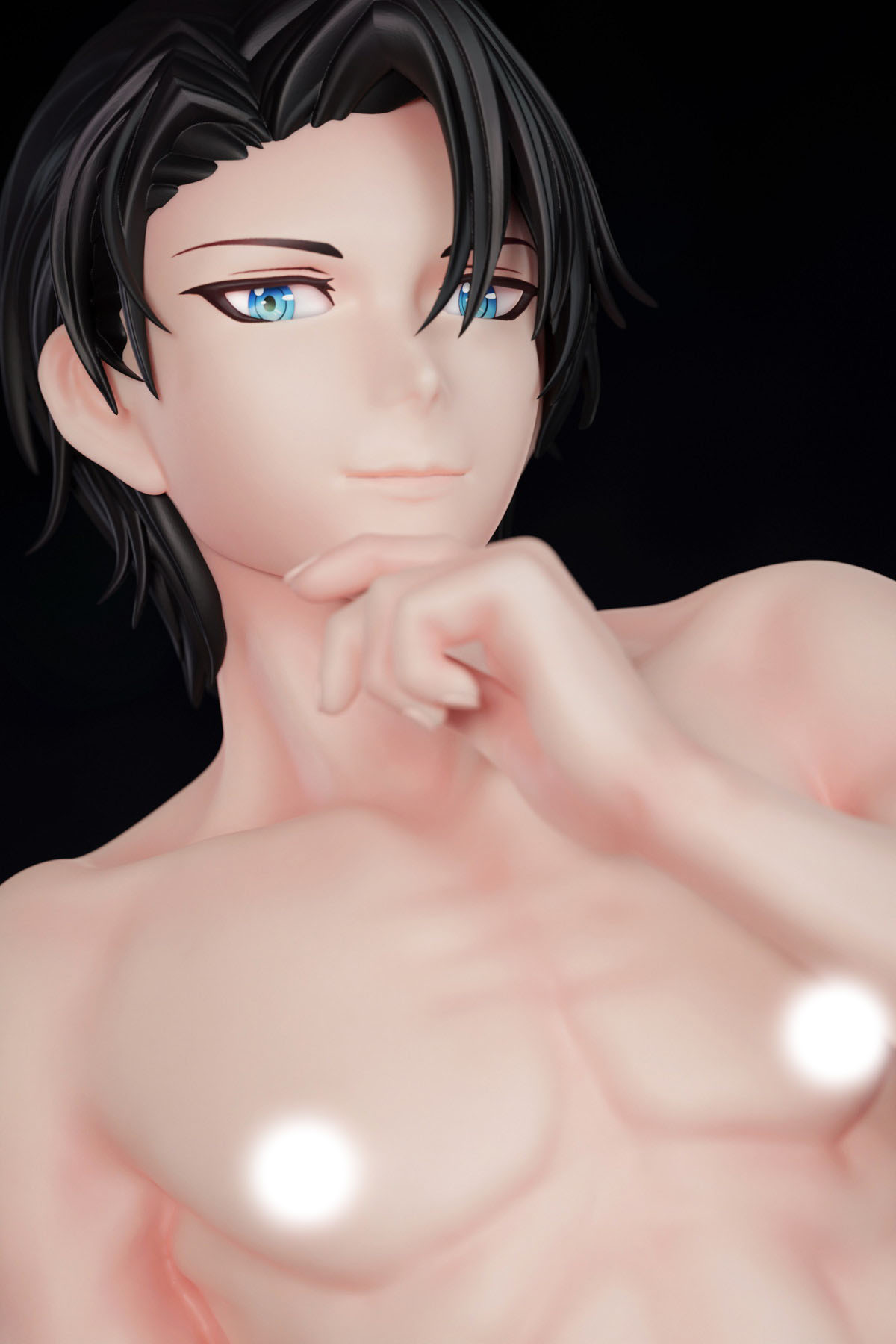 インサイトオリジナル「肉感男子A 追視アイver.」のフィギュア画像