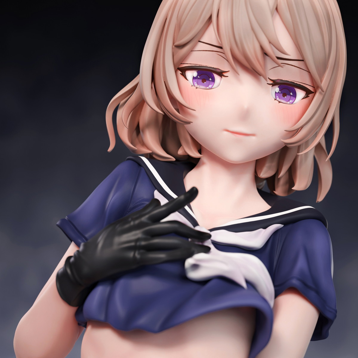 インサイトオリジナル「肉感男子B 追視アイver.」のフィギュア画像