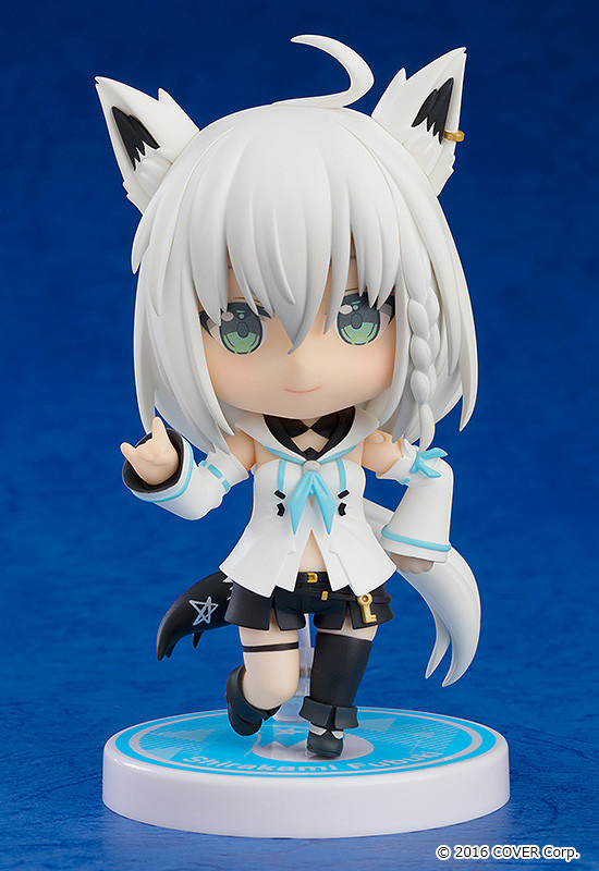 ホロライブプロダクション「ねんどろいど 白上フブキ」のフィギュア画像
