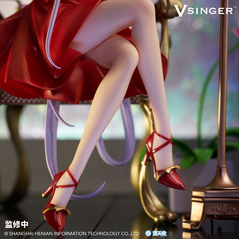 「Vsinger 洛天依 秘境花庭 ドレスVer.」のフィギュア画像