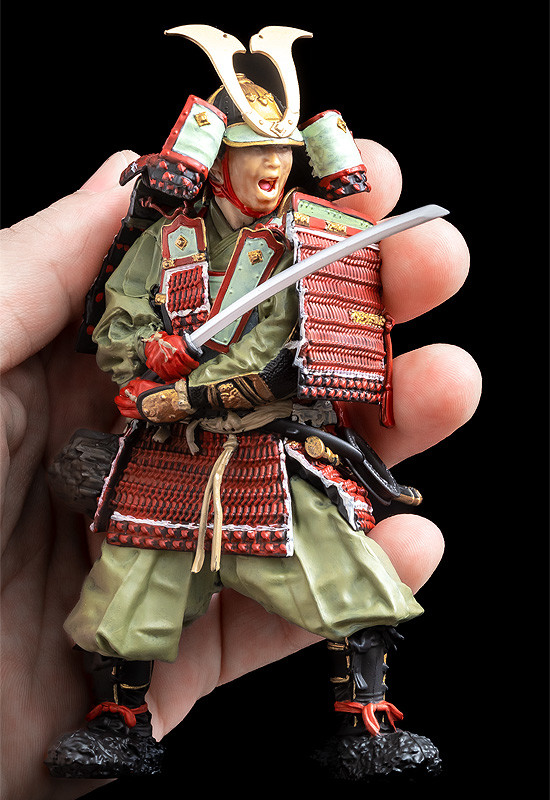 「PLAMAX 1/12 鎌倉時代の鎧武者」のフィギュア画像