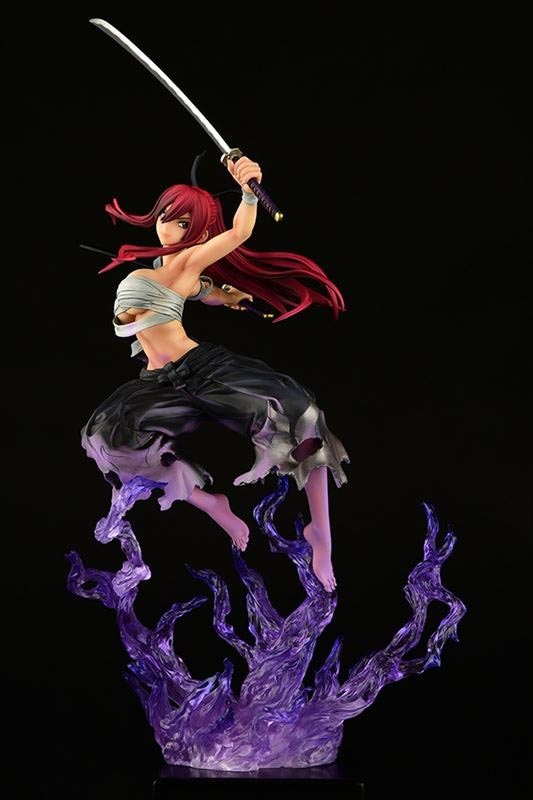 FAIRY TAIL「エルザ・スカーレット 侍-光炎万丈-ver.漆黒」のフィギュア画像