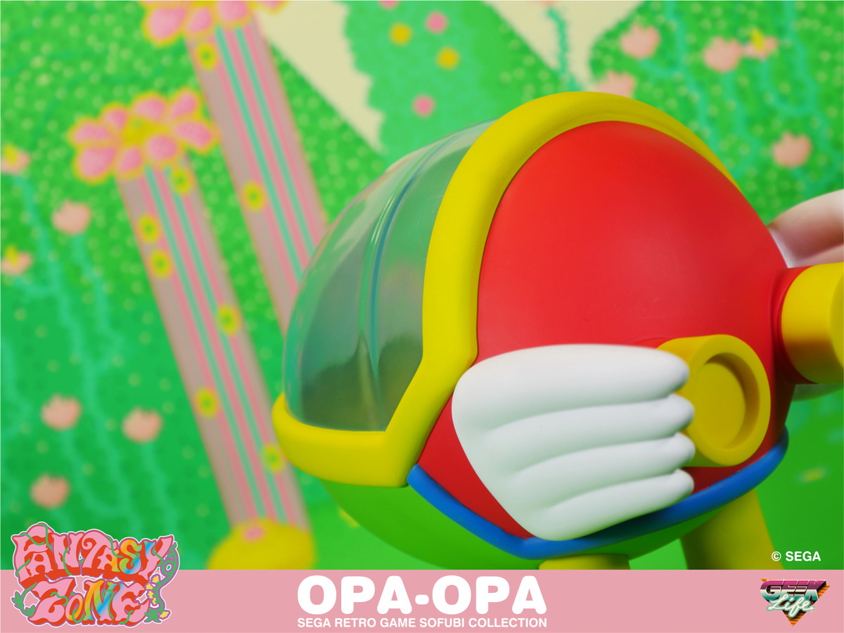 「セガ・レトロゲーム ソフビ コレクション ファンタジーゾーン オパオパ」のフィギュア画像