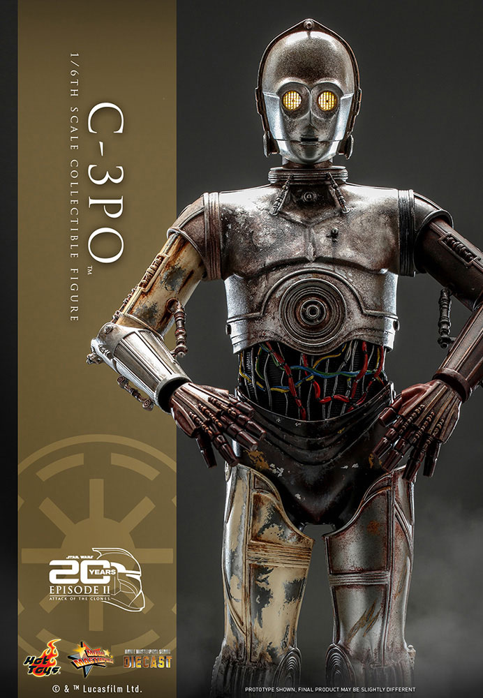 スター・ウォーズ エピソード2／クローンの攻撃「C-3PO」のフィギュア画像
