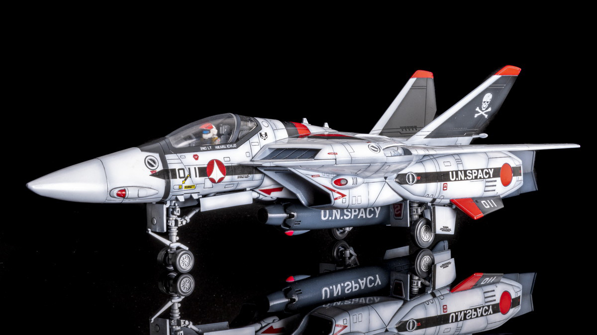 超時空要塞マクロス 愛・おぼえていますか「PLAMAX 1/72 VF-1A/S ファイターバルキリー(一条輝機)」のフィギュア画像