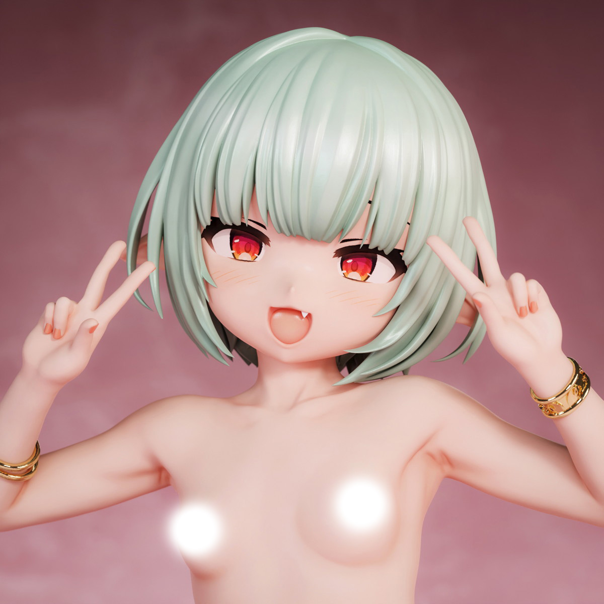 インサイトオリジナル「肉感少女 エルフ メルリルちゃん」のフィギュア画像