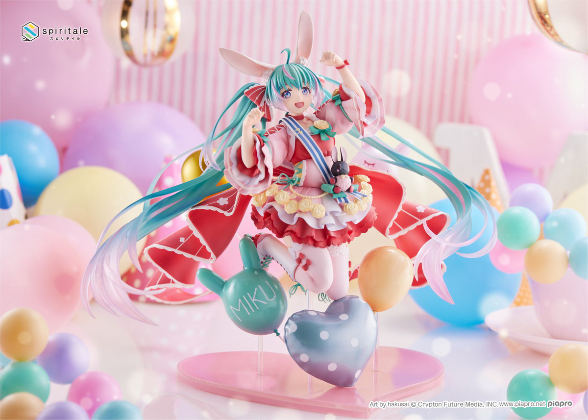 初音ミク「初音ミク Birthday 2021 ~Pretty Rabbit ver.~」のフィギュア画像