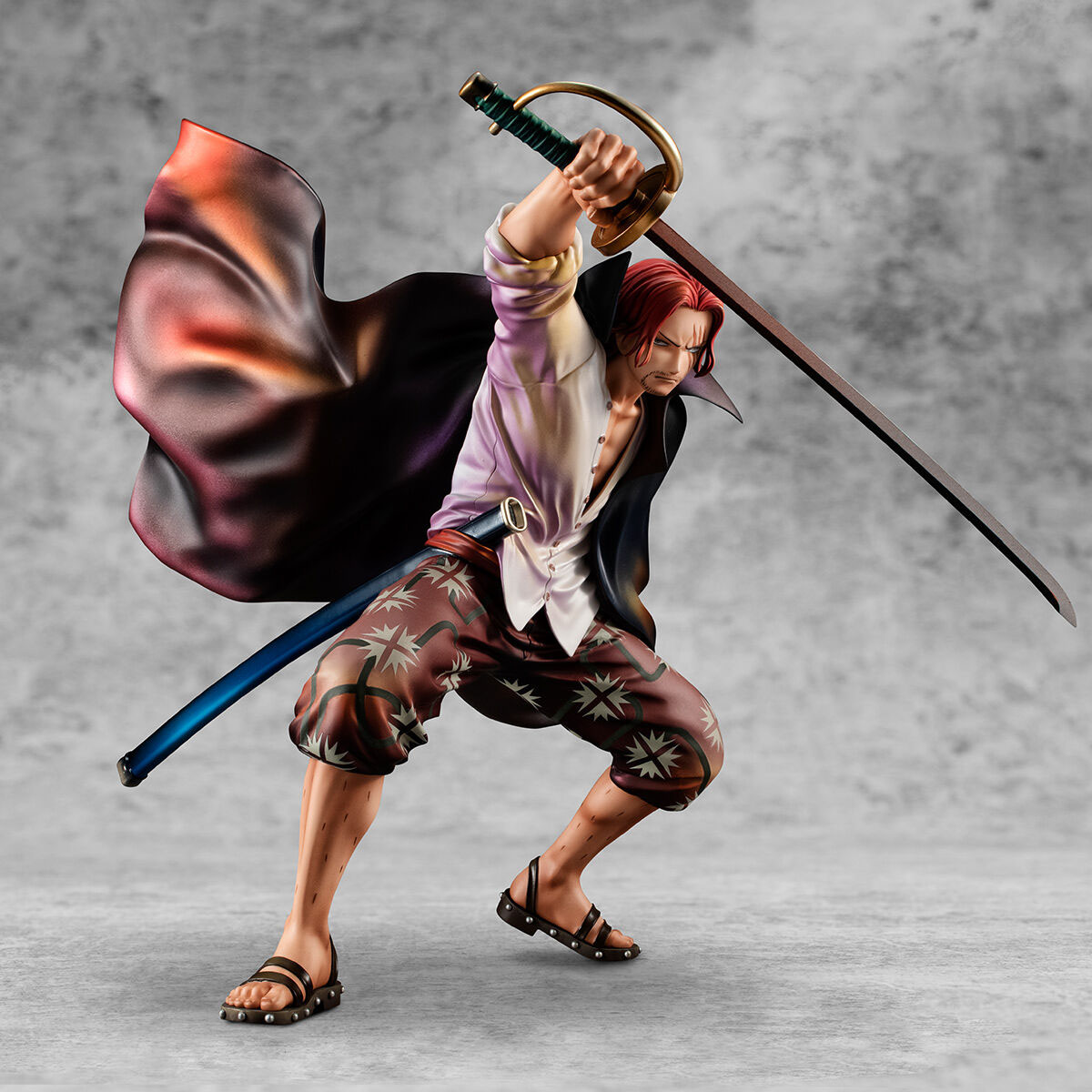 ONE PIECE「Portrait.Of.Pirates ワンピース“Playback Memories” 赤髪のシャンクス」のフィギュア画像