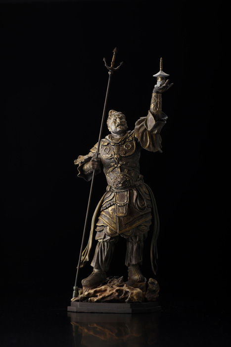 「ARTPLA 四天王像 多聞天」のフィギュア画像