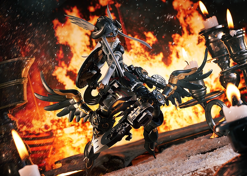 ゴッズオーダー「PLAMAX GO-02 神翼魔戦騎士 メグミ・アスモデウス」のフィギュア画像
