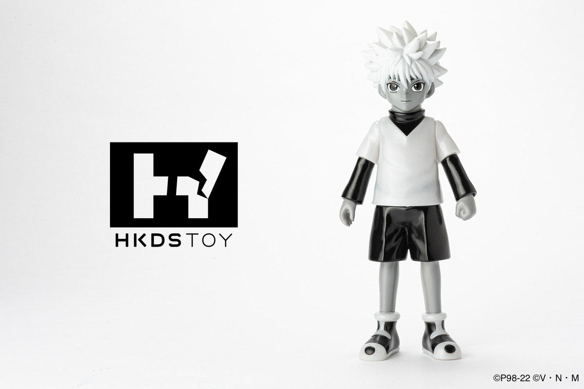 「HKDSTOY HUNTER×HUNTER ［キルア=ゾルディック］モノクロver.」のフィギュア画像