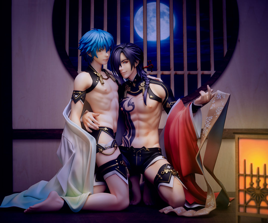 DRAMAtical Murder「蒼葉＆紅雀」のフィギュア画像