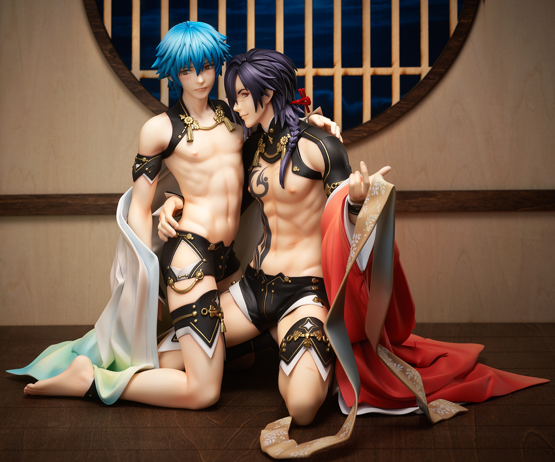 DRAMAtical Murder「蒼葉＆紅雀」のフィギュア画像