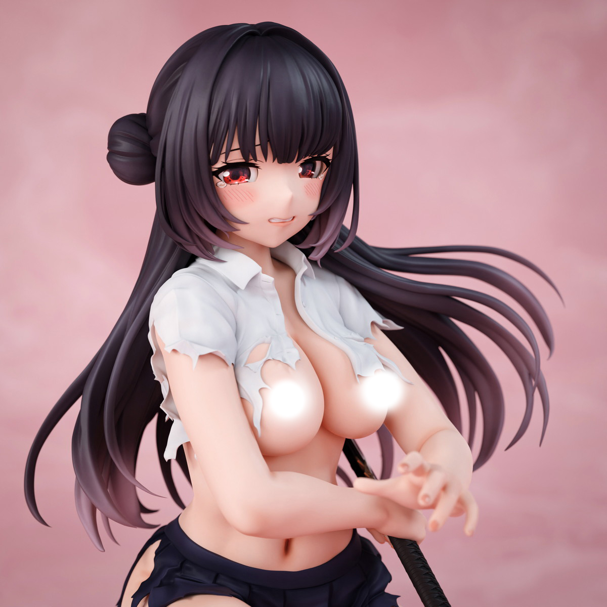 インサイトオリジナル「さむらいJK 咲良 ダメージver.」のフィギュア画像