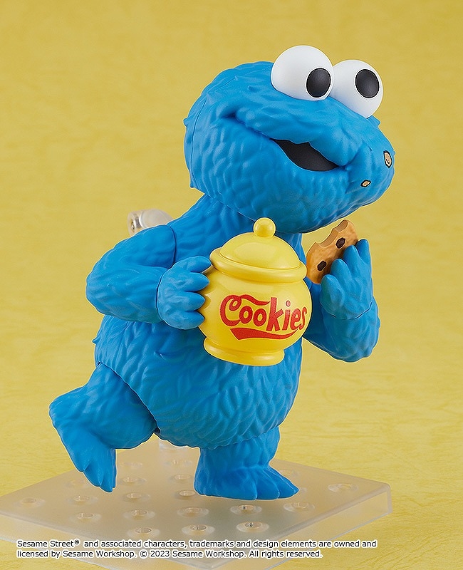 セサミストリート「ねんどろいど クッキーモンスター」のフィギュア画像