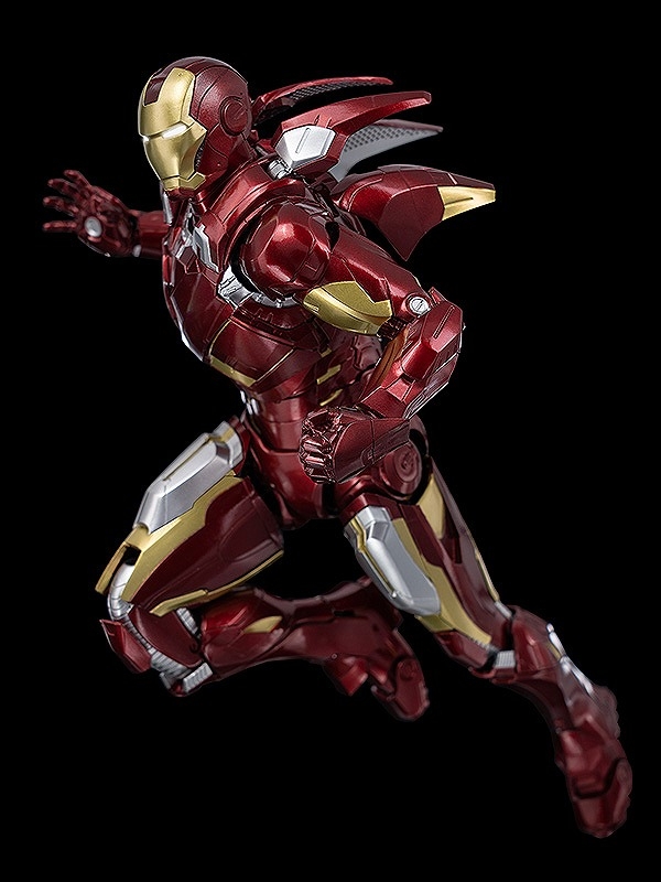 マーベル・スタジオ: インフィニティ・サーガ「DLX アイアンマン・マーク7」のフィギュア画像