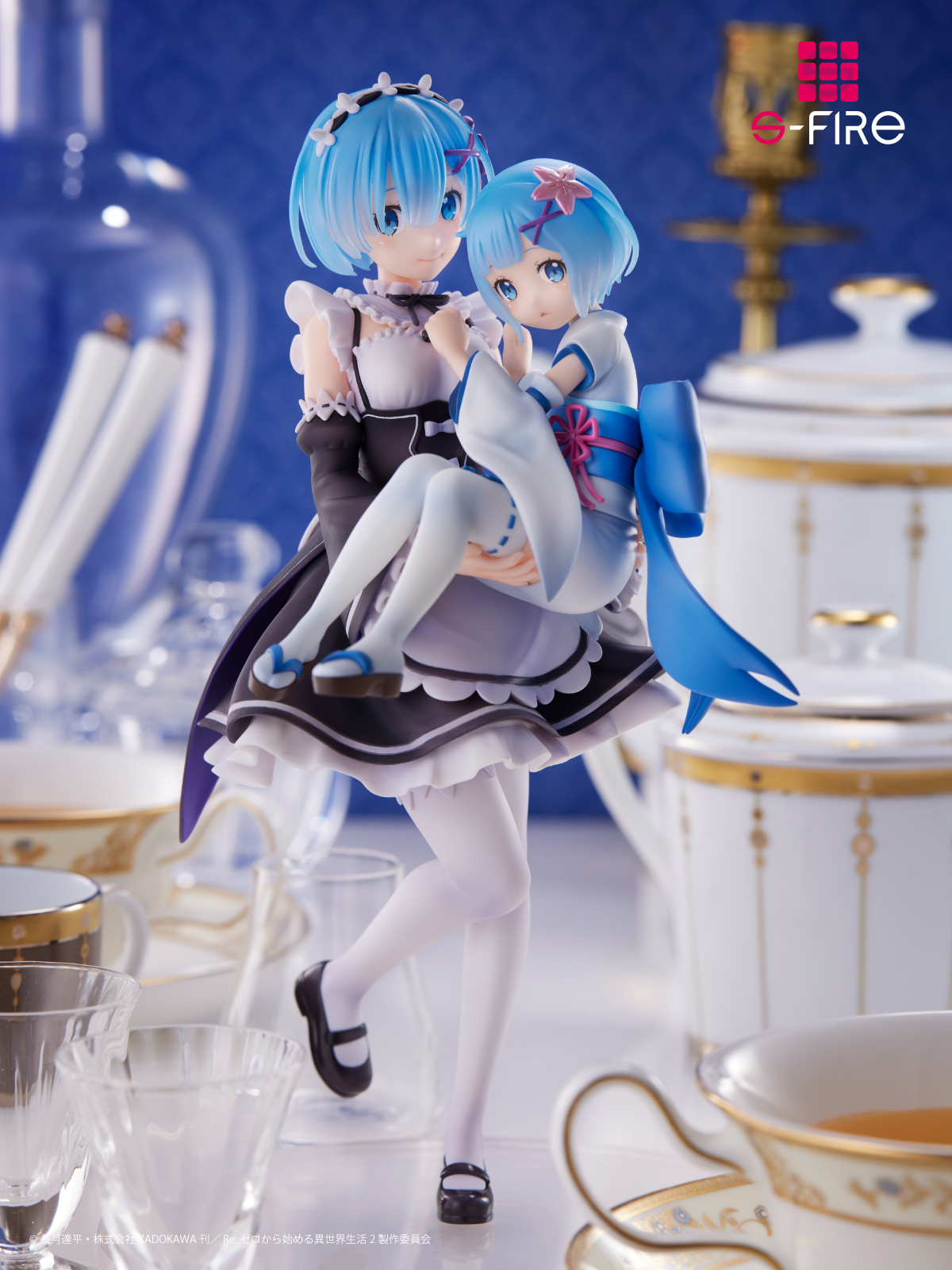 Re:ゼロから始める異世界生活「レム&幼少期レム」のフィギュア画像