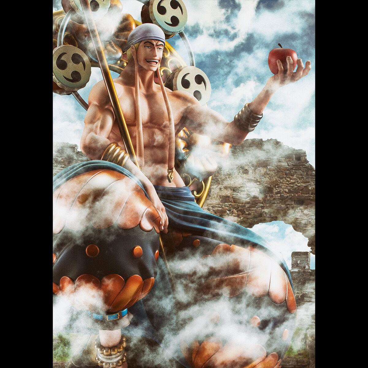 ONE PIECE「Portrait.Of.Pirates ワンピース “NEO-MAXIMUM” “スカイピア唯一神” 神・エネル」のフィギュア画像