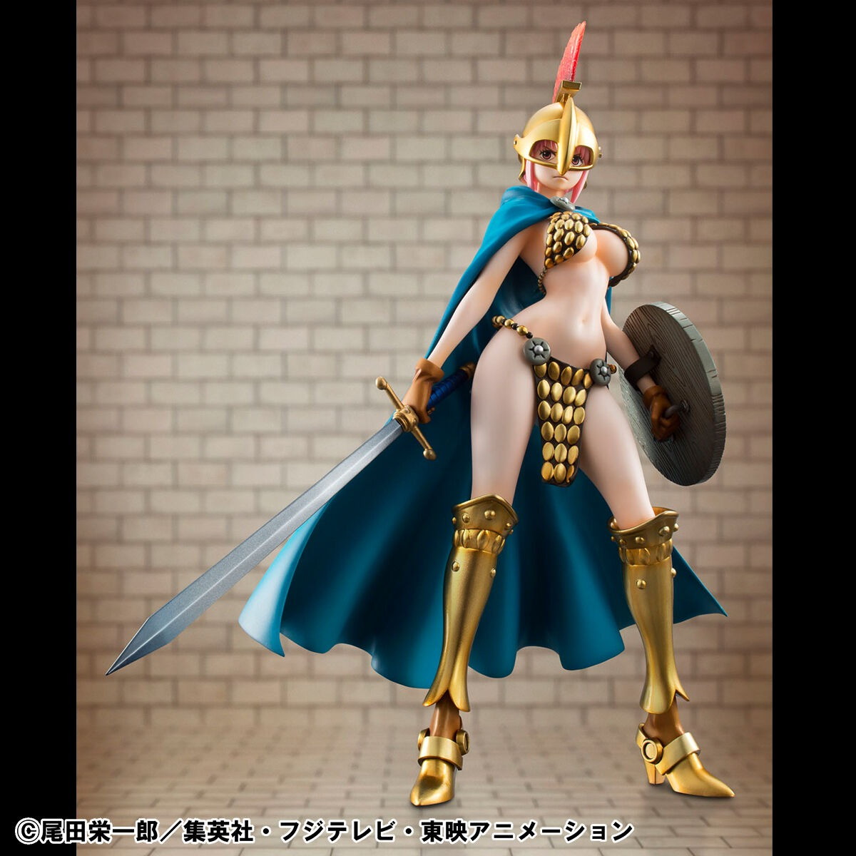 ONE PIECE「Portrait.Of.Pirates ワンピース “Sailing Again” 剣闘士 レベッカ 【超限定復刻版】」のフィギュア画像