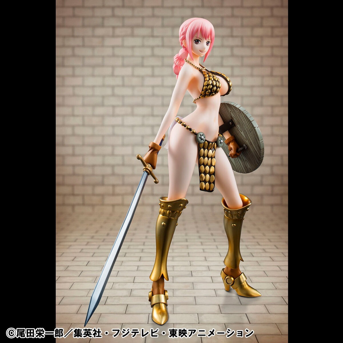 ONE PIECE「Portrait.Of.Pirates ワンピース “Sailing Again” 剣闘士 レベッカ 【超限定復刻版】」のフィギュア画像