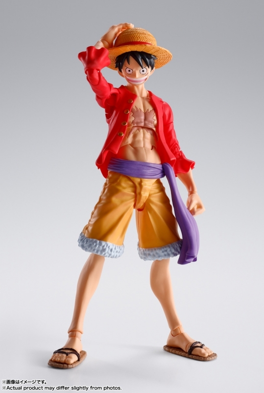 ONE PIECE「S.H.Figuarts モンキー・D・ルフィ -鬼ヶ島討入-」のフィギュア画像
