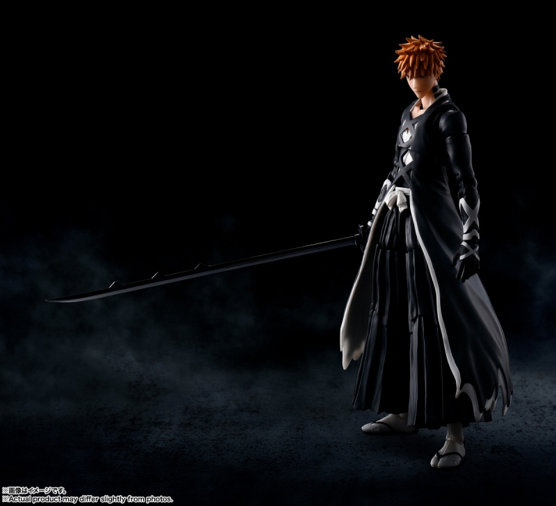 BLEACH 千年血戦篇「S.H.Figuarts 黒崎一護 -天鎖斬月-」のフィギュア画像