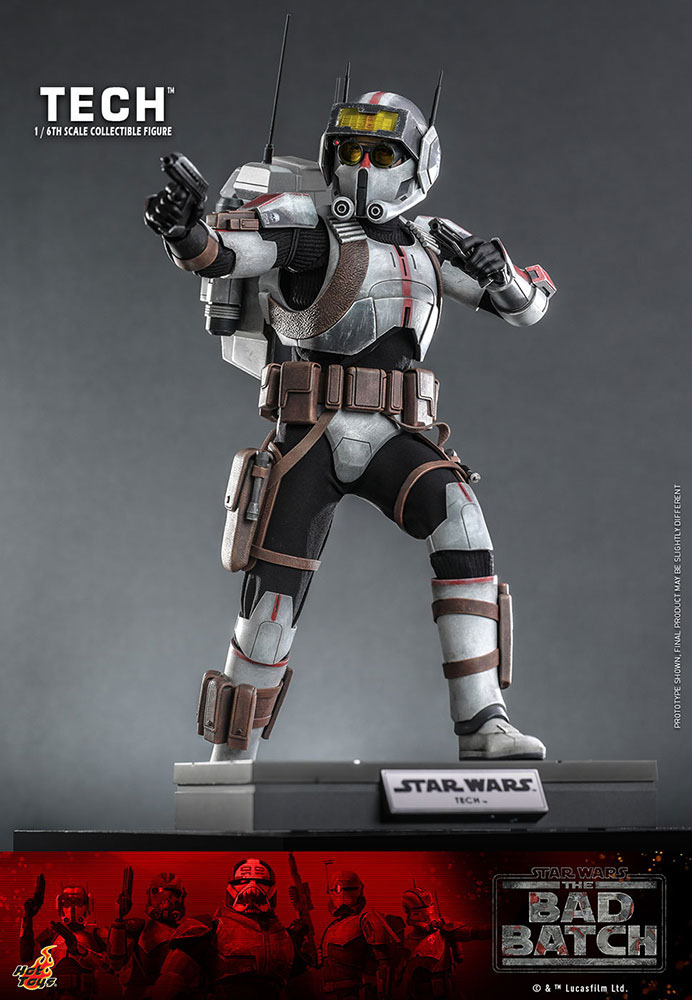 スター・ウォーズ：バッド・バッチ「テク」のフィギュア画像
