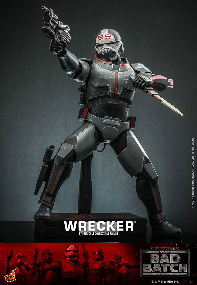 スター・ウォーズ：バッド・バッチ「レッカー」のフィギュア画像