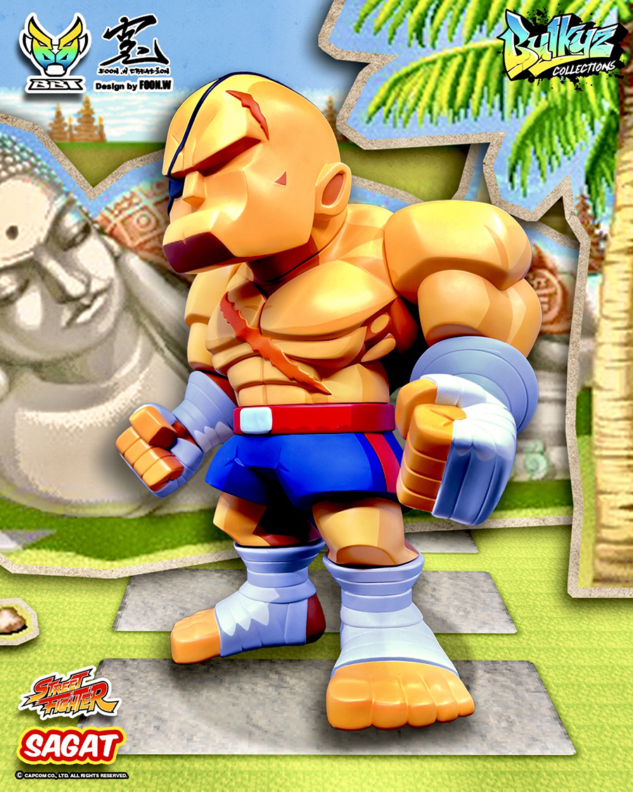 STREET FIGHTER「STREET FIGHTER Bulkyz Collections -サガット」のフィギュア画像