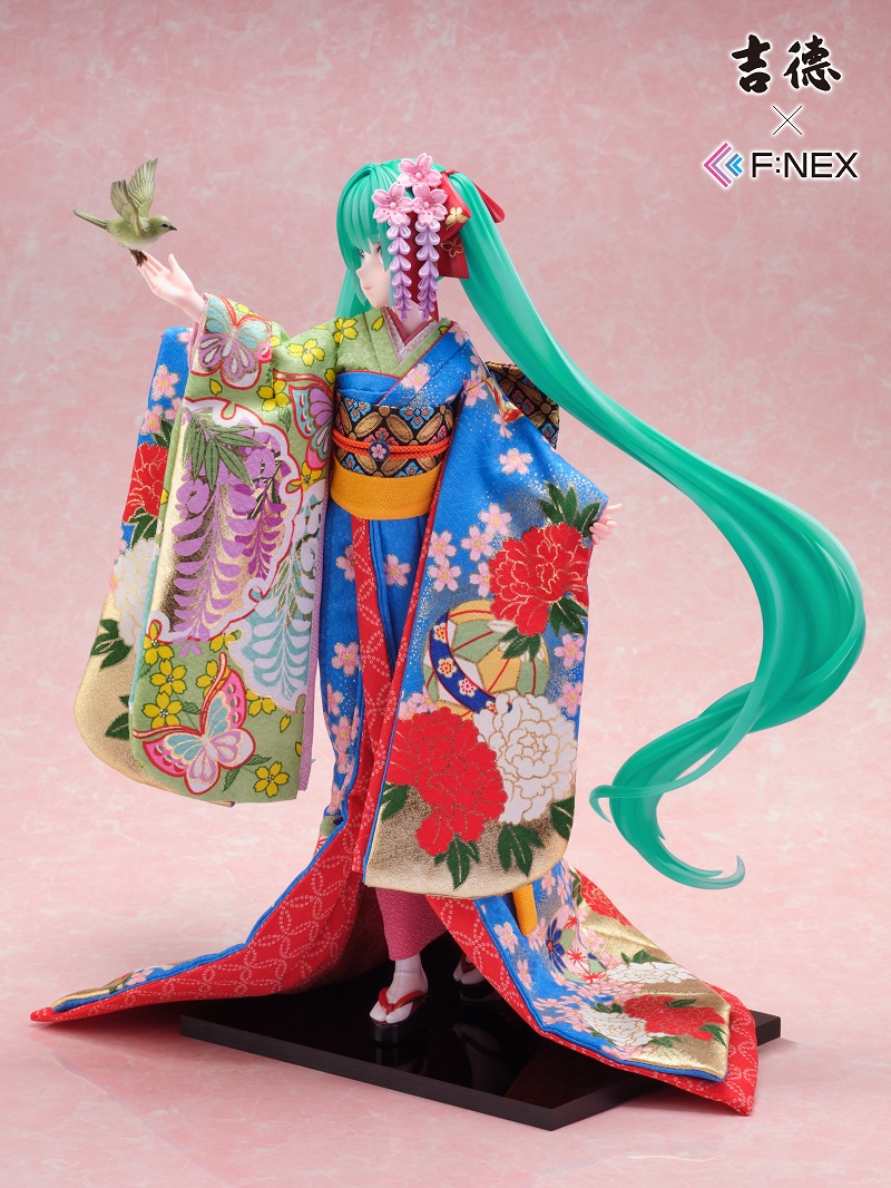 初音ミク「吉徳×F:NEX 初音ミク -日本人形-」のフィギュア画像