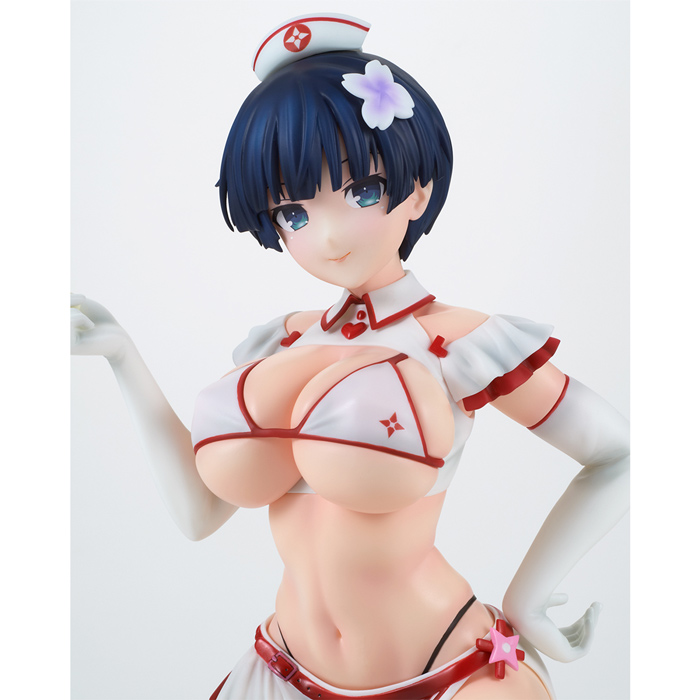 シノビマスター 閃乱カグラ NEW LINK「夜桜 セクシーナース ver.」のフィギュア画像