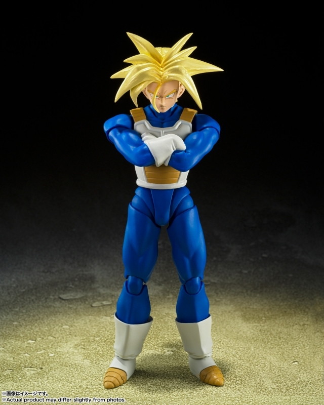 ドラゴンボールZ「S.H.Figuarts スーパーサイヤ人トランクス-その身に秘めしスーパーパワー-」のフィギュア画像