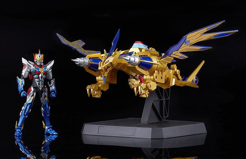 劇場版「グリッドマン ユニバース」「THE合体 グリッドマン （Universe Fighter）＆ビッグゴルドバーン」のフィギュア画像