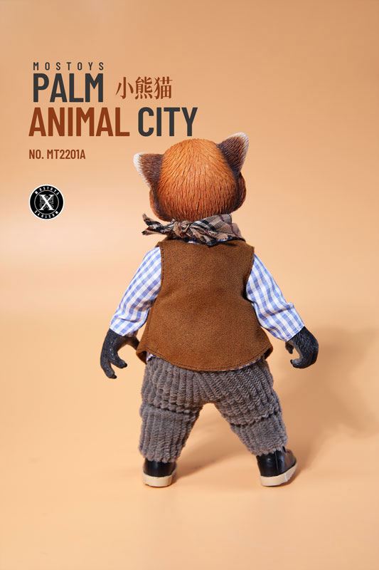 「PALM ANIMAL CITY Lesser Panda レッサーパンダ アクションフィギュア」のフィギュア画像