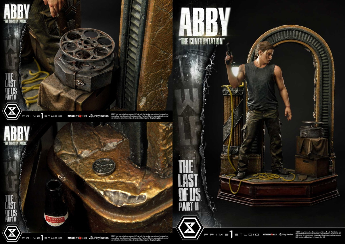 「アルティメットプレミアムマスターライン The Last of Us Part II アビー“決闘” ボーナス版」のフィギュア画像